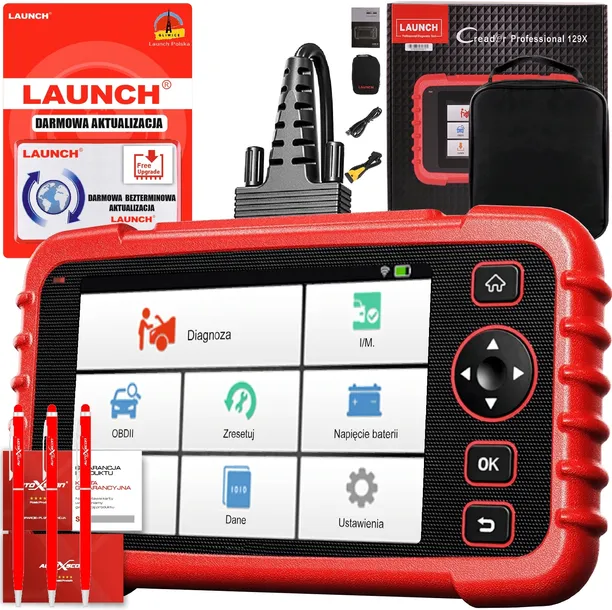TESTER DIAGNOSTYCZNY LAUNCH PRO 123x FULL PL 2025r od LAUNCH POLSKA