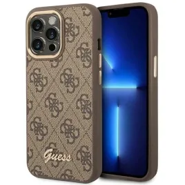 guess-guhcp14lhg4shw-iphone-14-pro-61-brazowy-brown-hard-case-4g-vintage