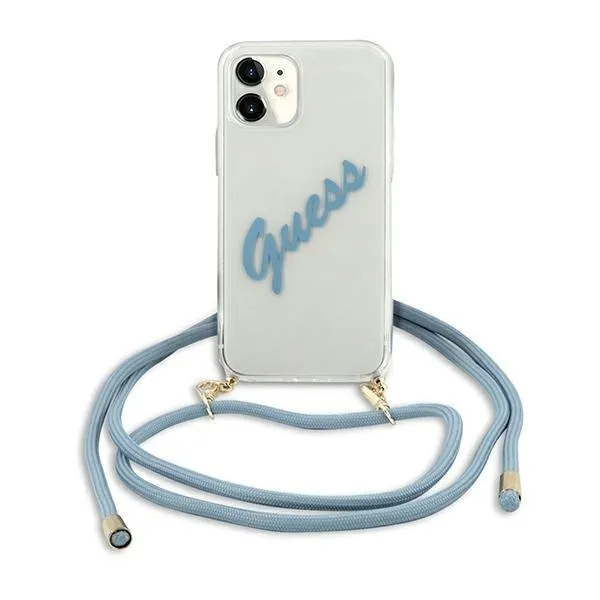 guess-guhcp12scrtvsbl-iphone-12-mini-54-niebieski-blue-hardcase-script-vi