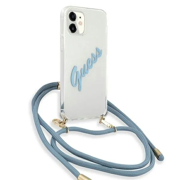 guess-guhcp12scrtvsbl-iphone-12-mini-54-niebieski-blue-hardcase-script-vi