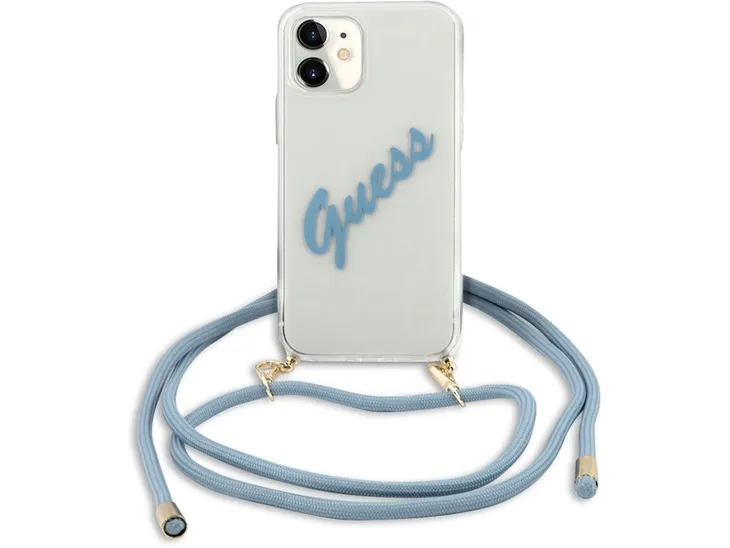 guess-guhcp12scrtvsbl-iphone-12-mini-54-niebieski-blue-hardcase-script-vi-zalaczone-wyposazenie-szklo-hartowane