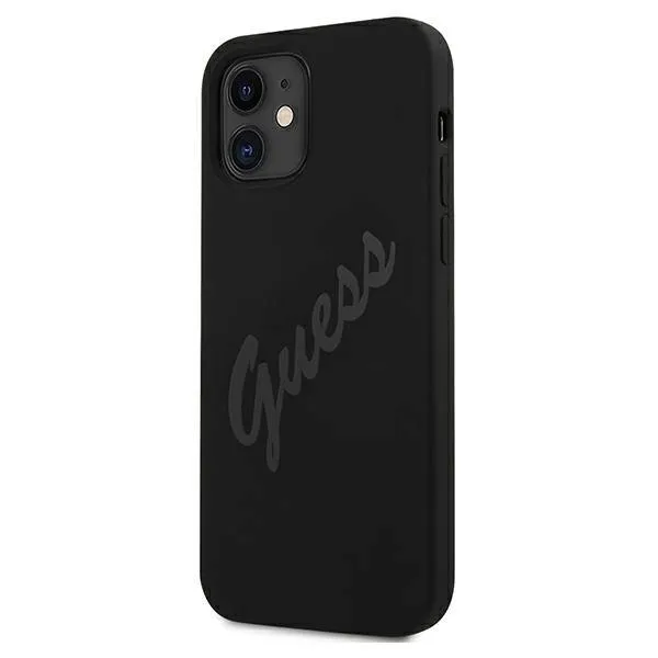 guess-guhcp12slsvsbk-iphone-12-mini-54-czarny-black-hardcase-script-vinta