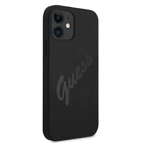 guess-guhcp12slsvsbk-iphone-12-mini-54-czarny-black-hardcase-script-vinta-stan-nowy