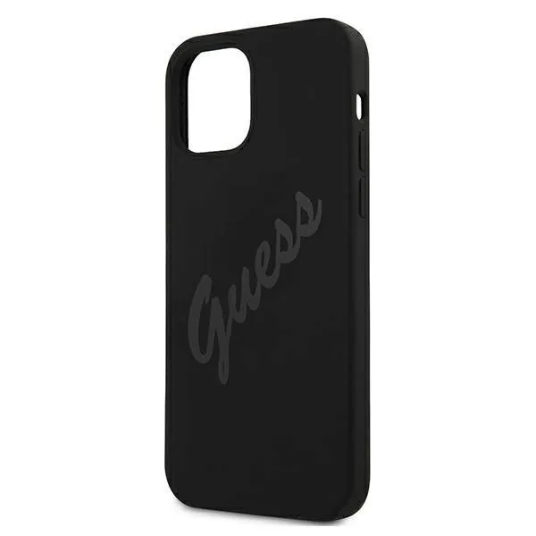 guess-guhcp12slsvsbk-iphone-12-mini-54-czarny-black-hardcase-script-vinta-stan-nowy