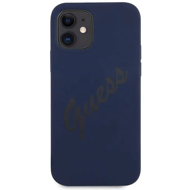 guess-guhcp12slsvsbl-iphone-12-mini-54-niebieski-blue-hardcase-script-vin-pasuje-do-modelu-iphone-12-mini