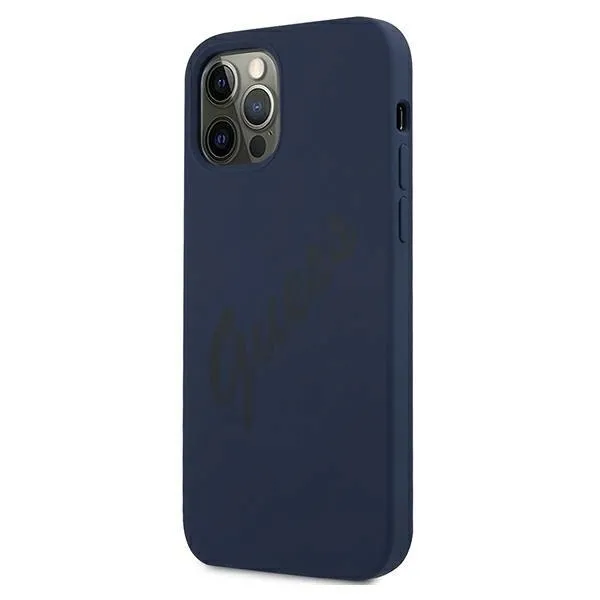 guess-guhcp12llsvsbl-iphone-12-pro-max-67-niebieski-blue-hardcase-script