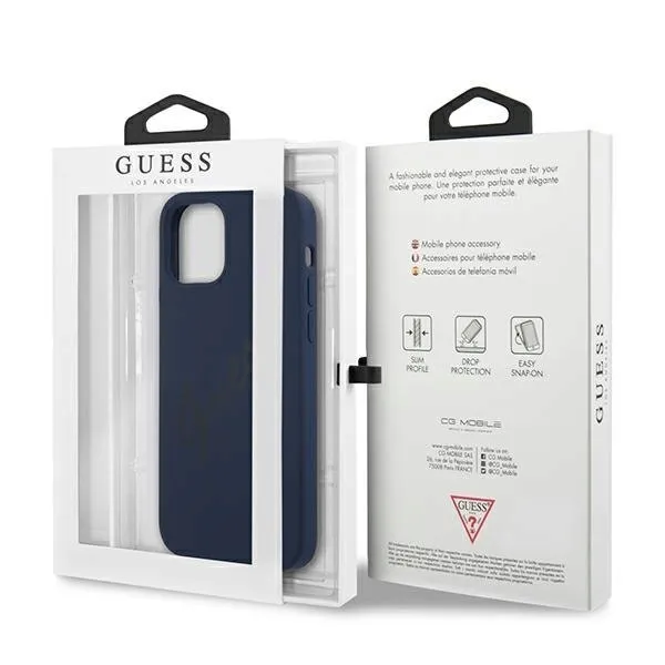 guess-guhcp12llsvsbl-iphone-12-pro-max-67-niebieski-blue-hardcase-script-kod-producenta-gue001132