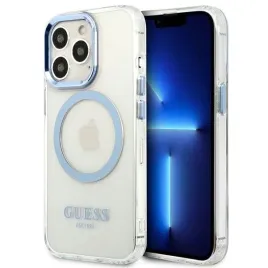 guess-guhmp13lhtrmb-iphone-13-pro-13-61-niebieski-blue-hard-case-metal