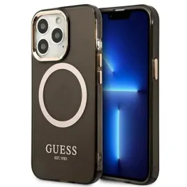 guess-guhmp13lhtcmk-iphone-13-pro-13-61-czarny-black-hard-case-gold-out
