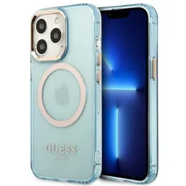 guess-guhmp13lhtcmb-iphone-13-pro-13-61-niebieski-blue-hard-case-gold-o
