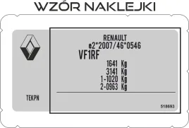 naklejka-tabliczka-znamionowa-renault