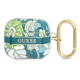 guess-gua3hhfln-airpods-3-cover-zielony-green-flower-strap-collection