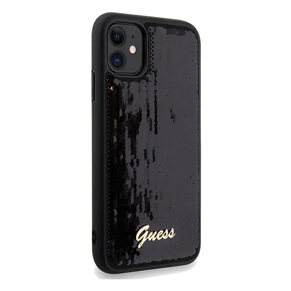 plecki-guess-do-apple-iphone-11-xr-sequin-script-metal-czarny-material-tworzywo-sztuczne