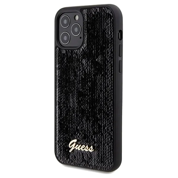 plecki-guess-do-apple-iphone-12-12-pro-sequin-script-metal-czarny-kolor-czarny
