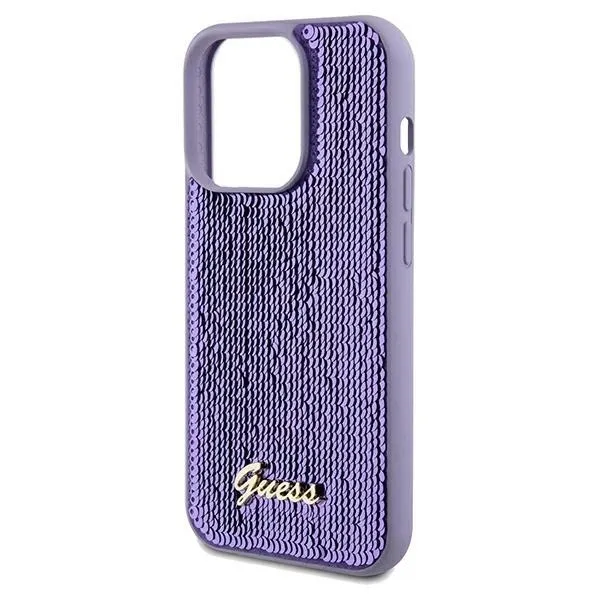 plecki-guess-do-apple-iphone-13-pro-max-sequin-script-metal-fioletowy-funkcje-pochlanianie-wstrzasow
