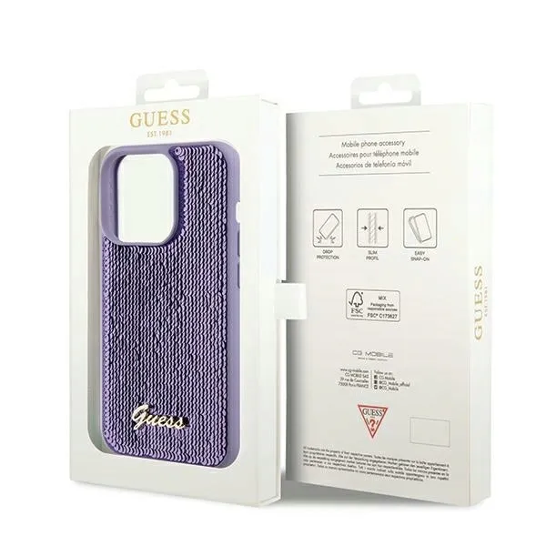 plecki-guess-do-apple-iphone-13-pro-max-sequin-script-metal-fioletowy-marka-guess