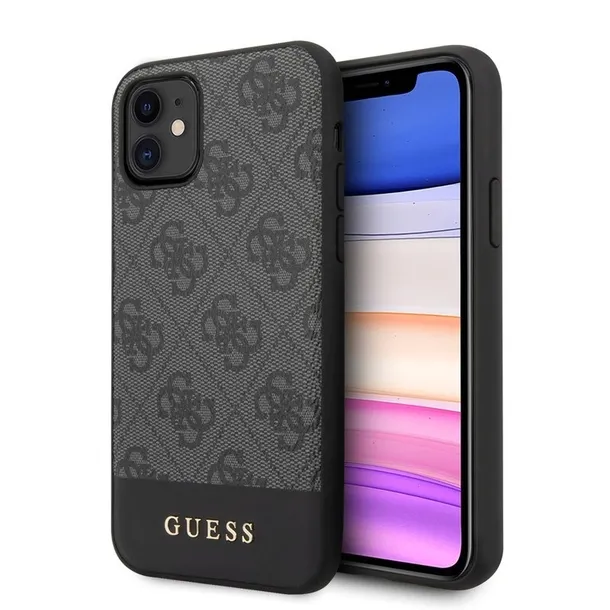 plecki-guess-do-apple-iphone-11-stripe-collection-szary-kolor-szary