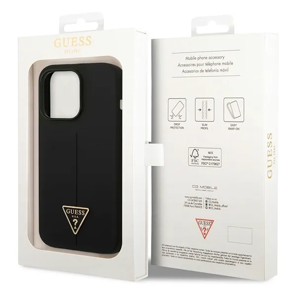 plecki-guess-do-apple-iphone-14-pro-max-siliconetriangle-czarny-zalaczone-wyposazenie-szklo-hartowane