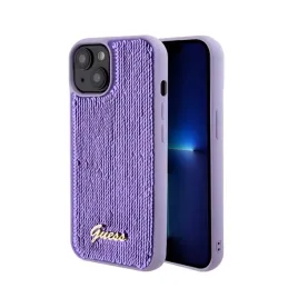 plecki-guess-do-apple-iphone-15-sequin-script-metal-fioletowy