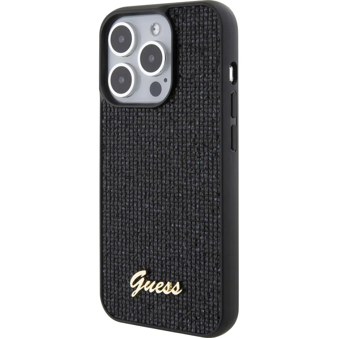 plecki-guess-do-apple-iphone-15-pro-disco-metal-script-czarny-stan-nowy