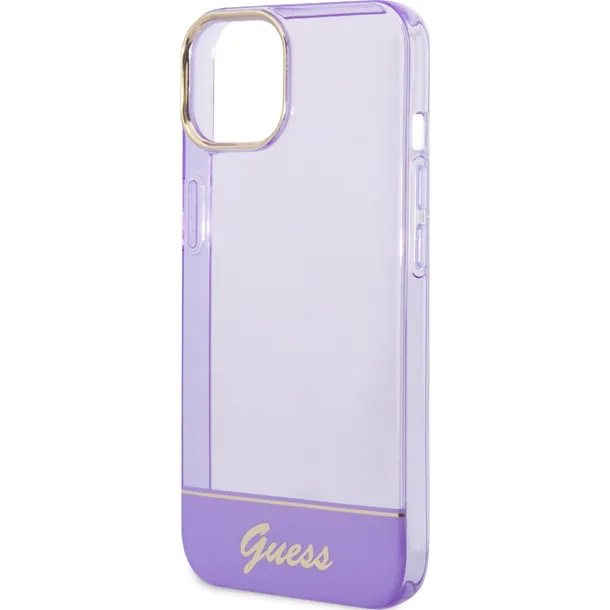 plecki-guess-do-apple-iphone-14-translucent-fioletowy-zalaczone-wyposazenie-szklo-hartowane