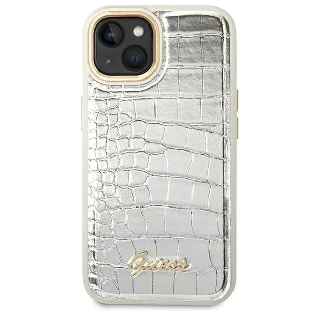 plecki-guess-do-apple-iphone-14-plus-croco-collection-srebrny-kolor-srebrny