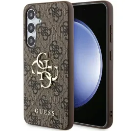 plecki-guess-do-samsung-galaxy-a35-4g-big-metal-logo-brazowy