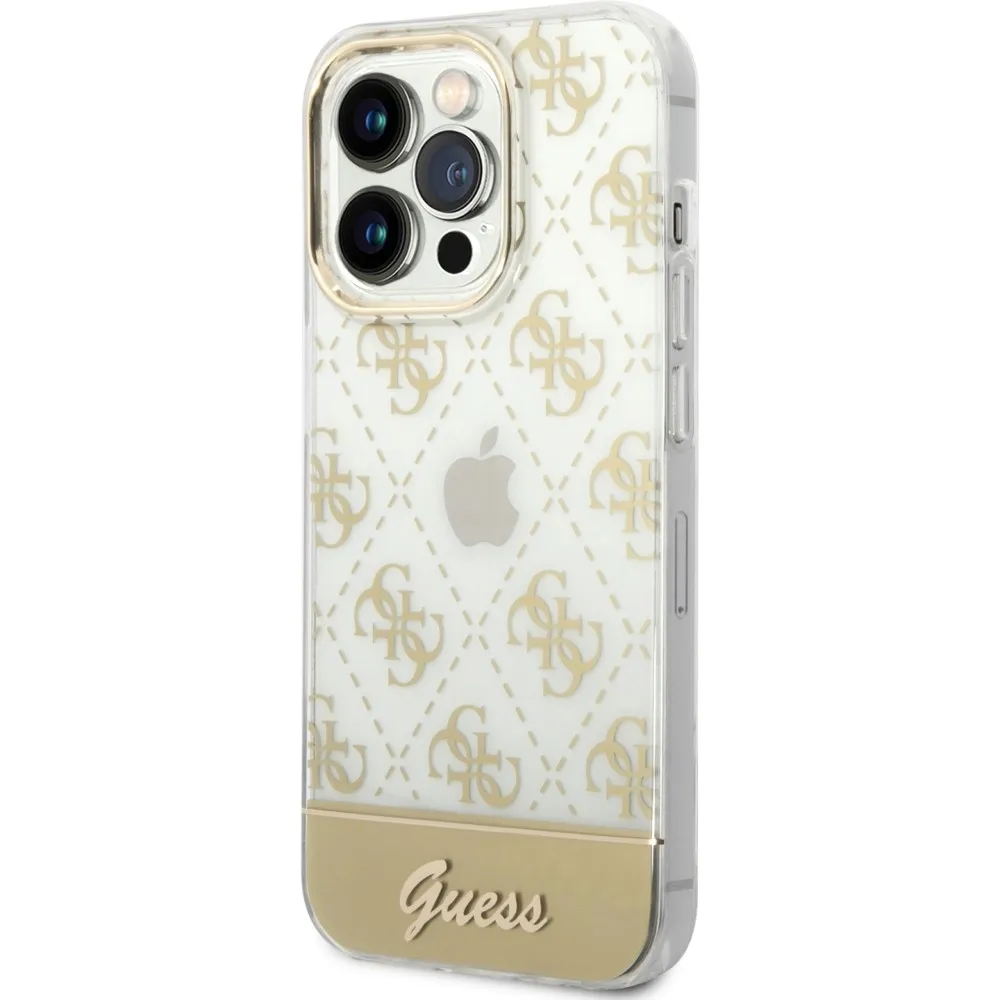 plecki-guess-do-apple-iphone-14-pro-4g-pattern-script-zloty-stan-nowy