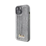 plecki-guess-do-apple-iphone-15-sequin-script-metal-srebrny-stan-nowy