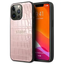 plecki-guess-do-apple-iphone-13-pro-croco-rozowy