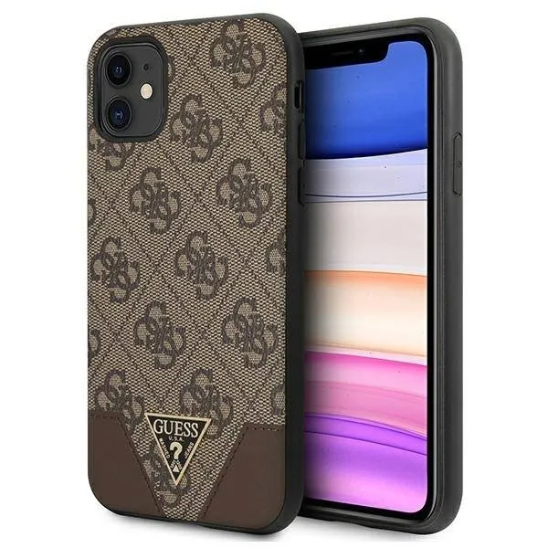 plecki-guess-do-apple-iphone-11-triangle-brazowy