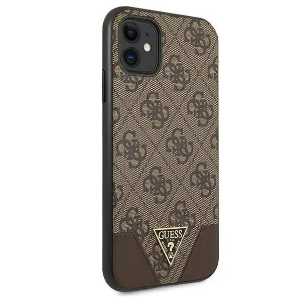 plecki-guess-do-apple-iphone-11-triangle-brazowy-stan-nowy