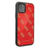 plecki-guess-do-apple-iphone-11-pro-max-double-layer-glitter-czerwony-funkcje-pochlanianie-wstrzasow