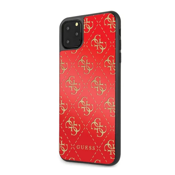 plecki-guess-do-apple-iphone-11-pro-max-double-layer-glitter-czerwony-stan-nowy-material-tworzywo-sztuczne