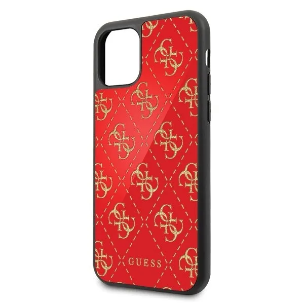 plecki-guess-do-apple-iphone-11-pro-max-double-layer-glitter-czerwony-stan-nowy-funkcje-pochlanianie-wstrzasow
