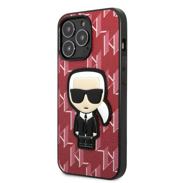 plecki-karl-lagerfeld-do-apple-iphone-13-pro-max-monogram-czerwony-kolor-czerwony