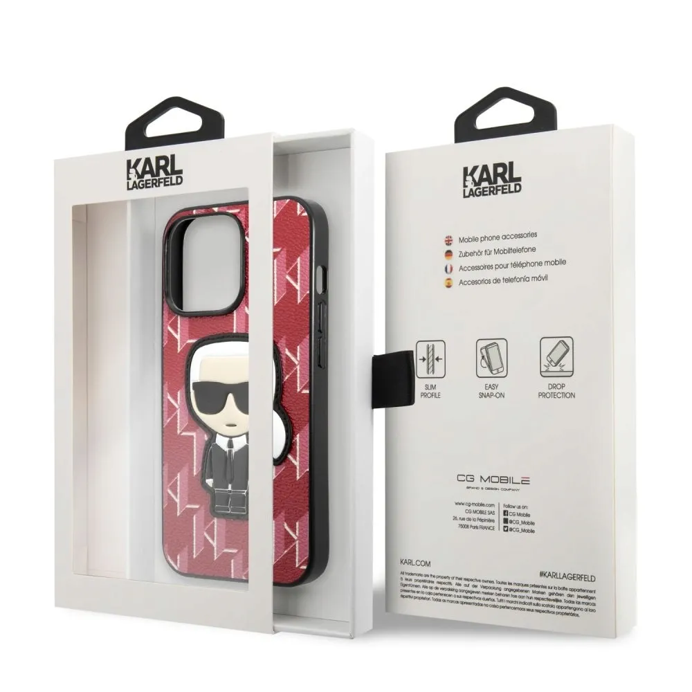 plecki-karl-lagerfeld-do-apple-iphone-13-pro-max-monogram-czerwony