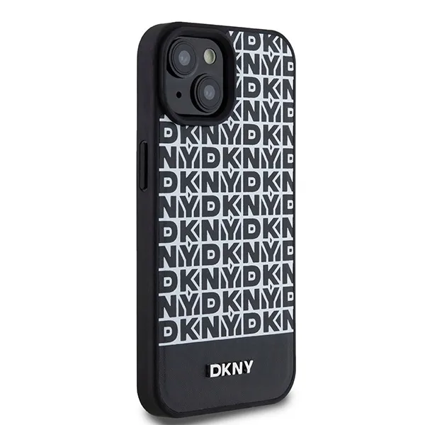 plecki-dkny-do-apple-iphone-13-14-15-leather-printed-pattern-czarny-stan-nowy