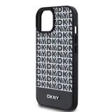 plecki-dkny-do-apple-iphone-13-14-15-leather-printed-pattern-czarny-funkcje-pochlanianie-wstrzasow