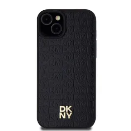 plecki-dkny-do-apple-iphone-13-14-15-leather-monogram-pattern-czarny