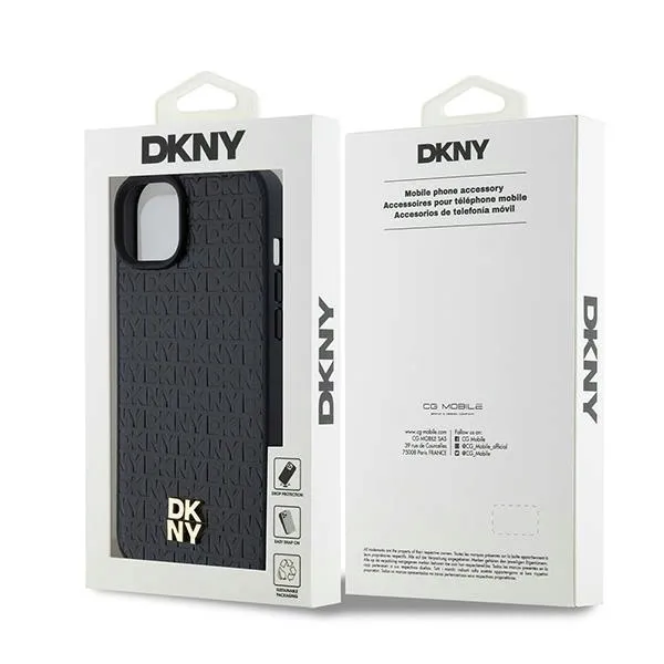 plecki-dkny-do-apple-iphone-13-14-15-leather-monogram-pattern-czarny-marka-dkny