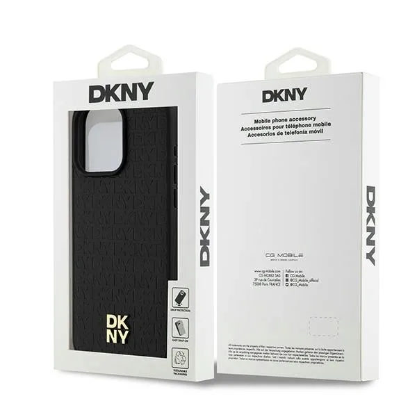 plecki-dkny-do-apple-iphone-15-pro-max-leather-monogram-pattern-czarny-marka-dkny