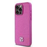 plecki-dkny-do-apple-iphone-15-pro-max-leather-monogram-pattern-rozowy-stan-nowy