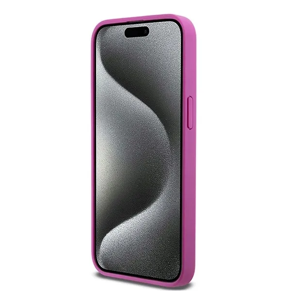 plecki-dkny-do-apple-iphone-15-pro-max-leather-monogram-pattern-rozowy-stan-nowy