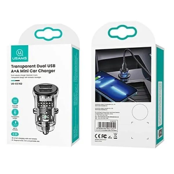 usams-ladowarka-samochodowa-2x-usb-led
