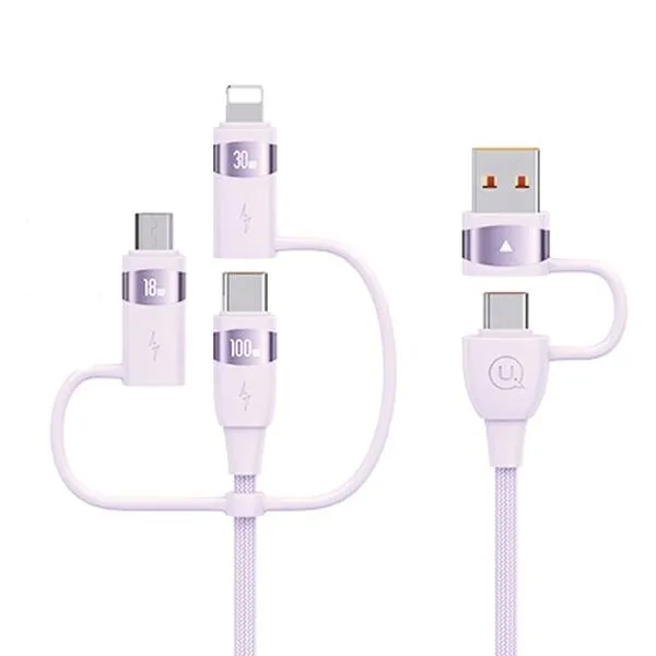 usams-kabel-u85-2xusb-c-usb-micro-usb-lightning-6w1-2m-100w-pd-fast-charge-stan-nowy