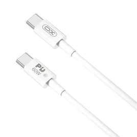 xo-kabel-nb-q190a-usb-c-usb-c-10m-60w-bialy