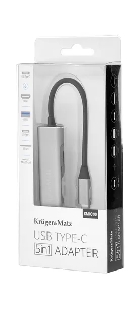 km0390-hub-usb-typ-c-na-hdmi-usb3-0-sd-microsd-c-kod-producenta-km0390