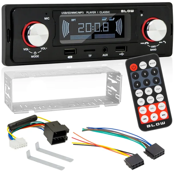 radio-blow-avh-classic-zalaczone-wyposazenie-instrukcja-obslugi-kluczyki-do-wyjmowania-radia-pilot