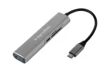 km0390-hub-usb-typ-c-na-hdmi-usb3-0-sd-microsd-c-stan-nowy